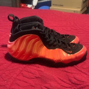 Kids Black and Red Sneakers